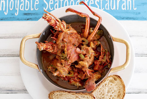 LobStar | Enjoyable Seafood Restaurant | Santa Maria, Pier, Cape Verde | Lobster Star | Online Booking | <strong>Lobster</strong> Tasting | 4 Courses based on<br>Cape Verdean Lobster