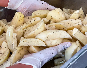 good food lab boiling potatoes