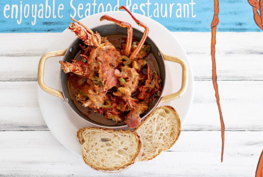 LobStar | Enjoyable Seafood Restaurant | Santa Maria, Pier, Cape Verde | Lobster Star | Online Booking | <strong>Lobster</strong> Tasting | 4 Courses based on<br>Cape Verdean Lobster