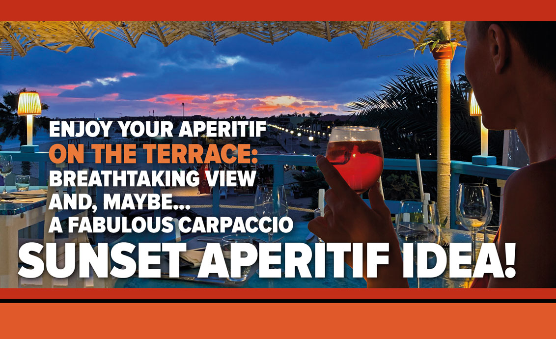 Sunset Aperitif Offer | LobStar Enjoyable Seafood Restaurant | Santa Maria | Ilha do Sal | Cape Verde
